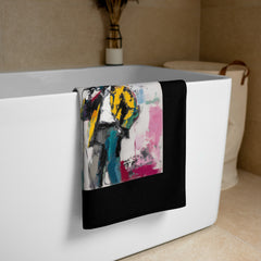 Abstract Expression Bath Towel