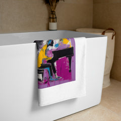 Abstract Exploration Bath Towel