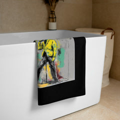 Abstract Whisper Bath Towel