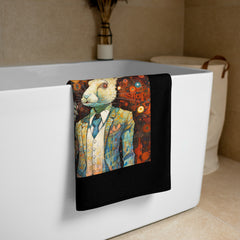 Rabbit's Wonderland Bath Towel