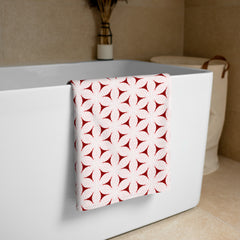 Geometric Harmony Bath Towel