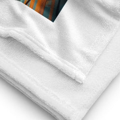 Retro Roadster Charm Bath Towel