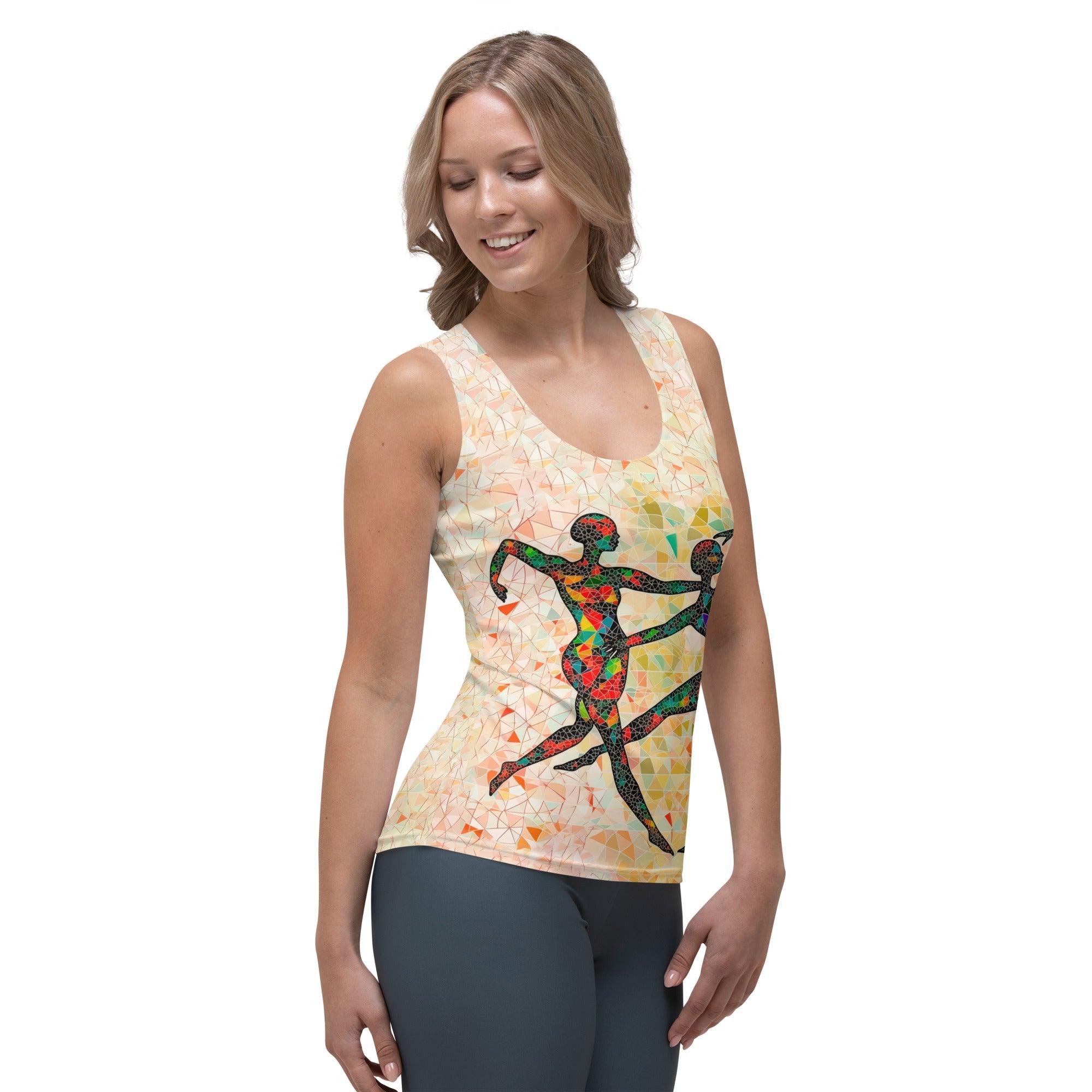 Sultry Women's Dance Expression Sublimation Cut & Sew Tank Top - Beyond T-shirts