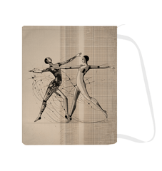 Sultry-themed laundry bag for dancers