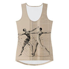 Sultry Women's Dance Style Sublimation Cut & Sew Tank Top - Beyond T-shirts