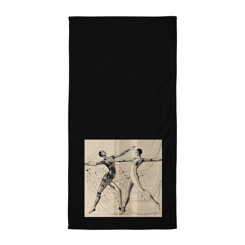 Sultry Women's Dance Style Towel - Side View