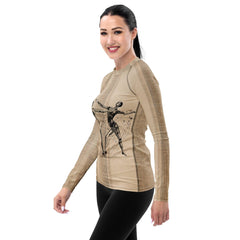 Sultry Women's Dance Style Women's Rash Guard - Beyond T-shirts