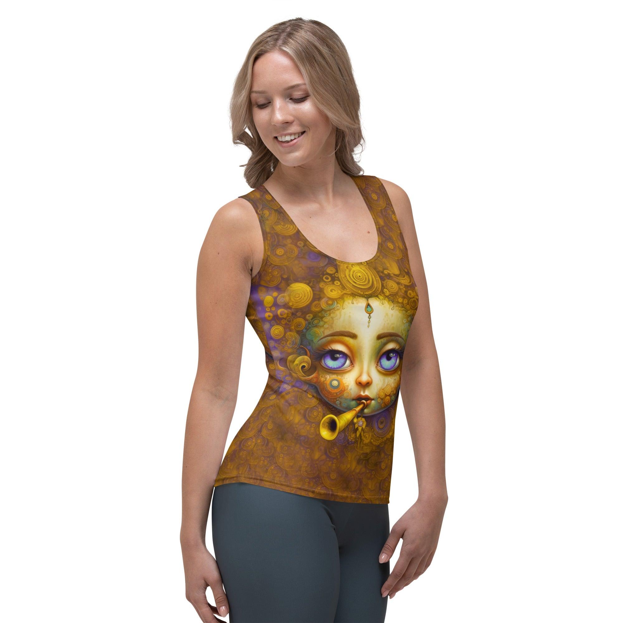 Sunset Serenade Sublimation Cut & Sew Tank Top - Beyond T-shirts
