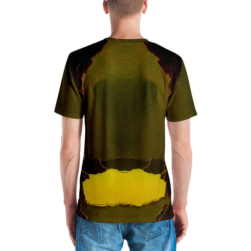 Surart102 men's t-shirt front view on model