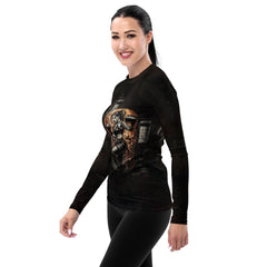 Sweat Struggle And Succeed Women's Rash Guard - Beyond T-shirts