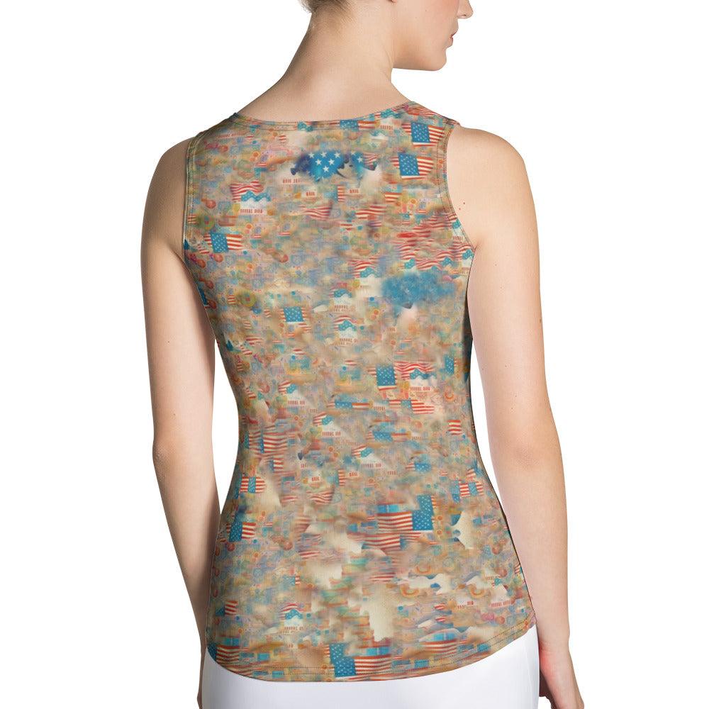 The American Dream Sublimation Cut & Sew Tank Top - Beyond T-shirts