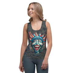 The American Experience Sublimation Cut & Sew Tank Top - Beyond T-shirts