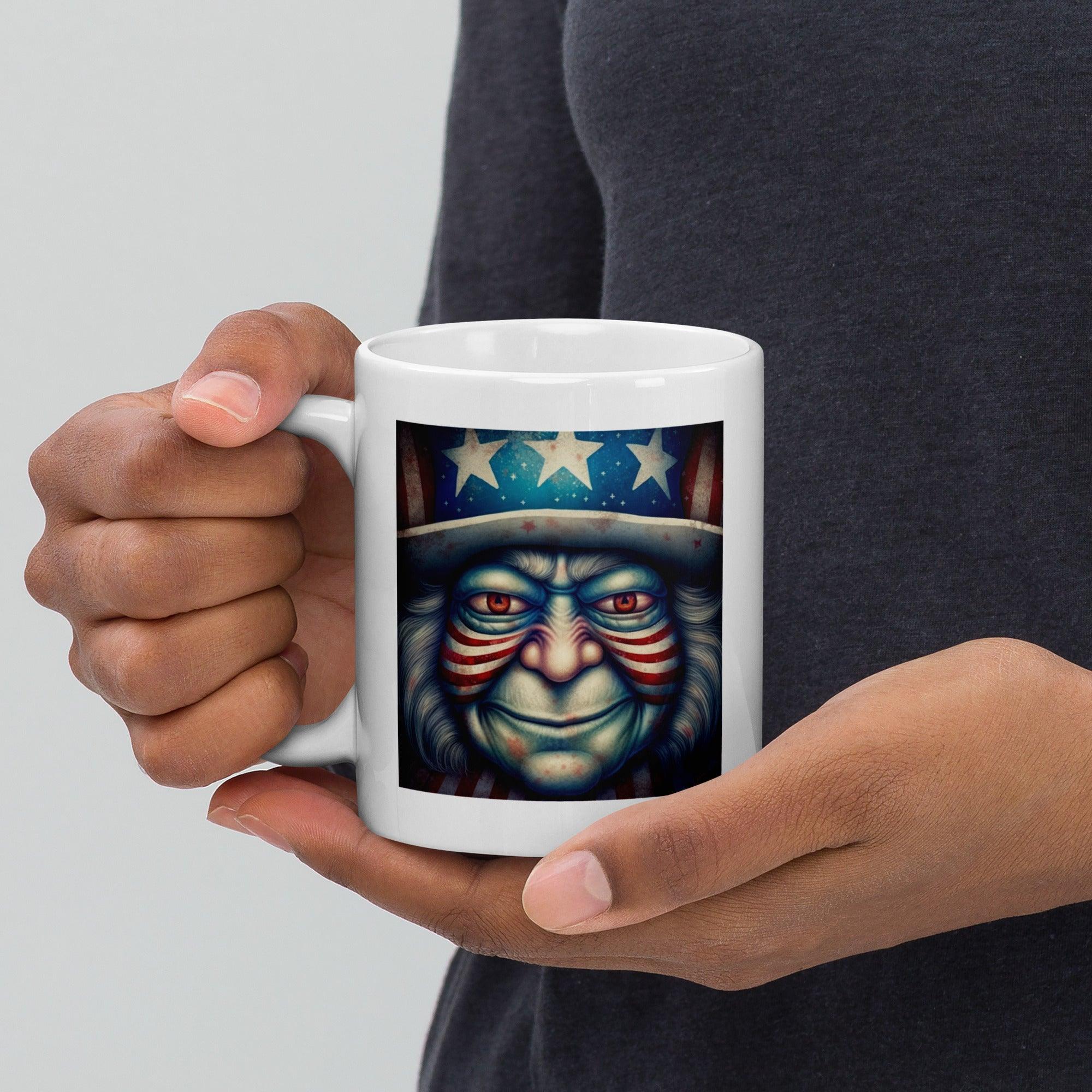 The American Experiment White Glossy Mug - Beyond T-shirts