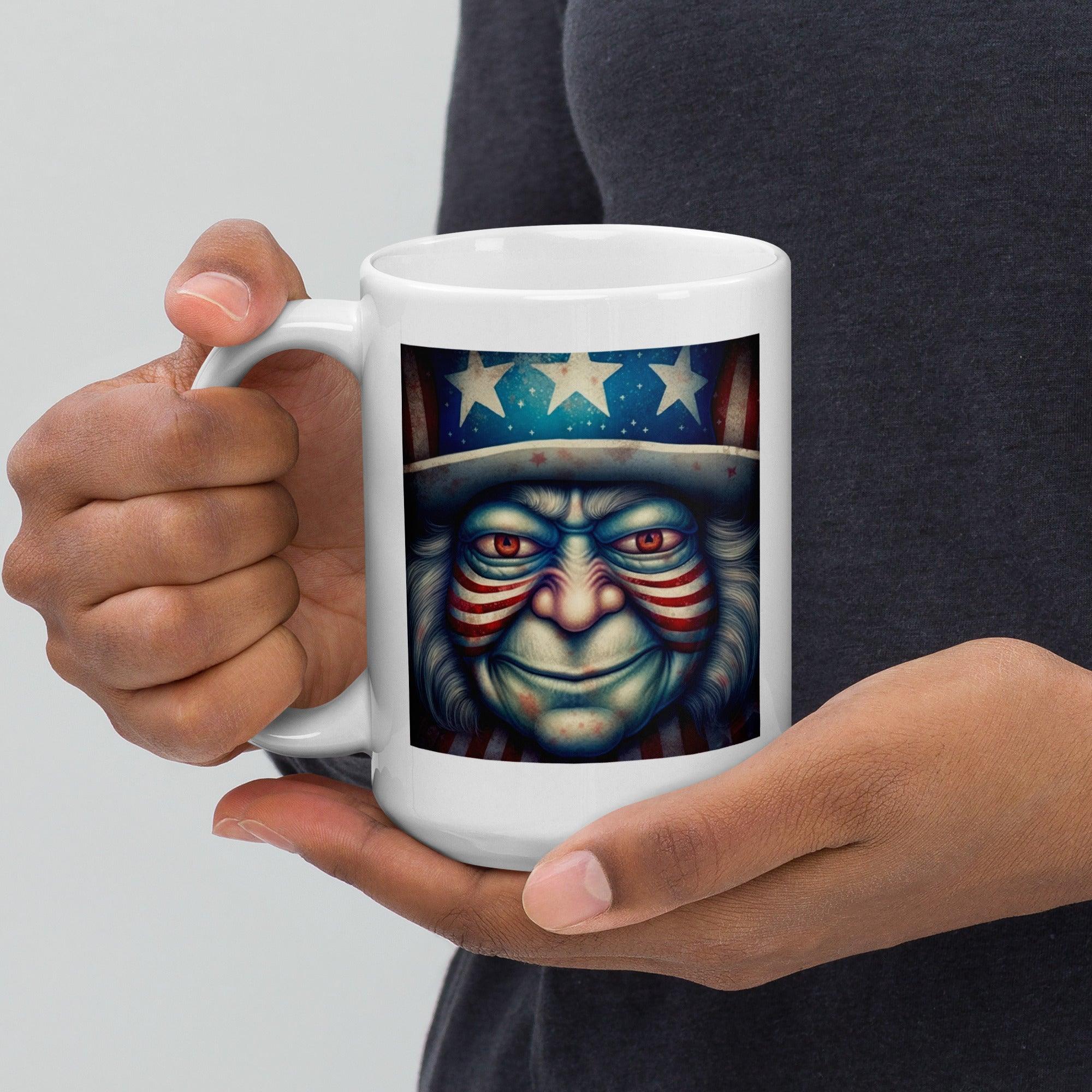 The American Experiment White Glossy Mug - Beyond T-shirts