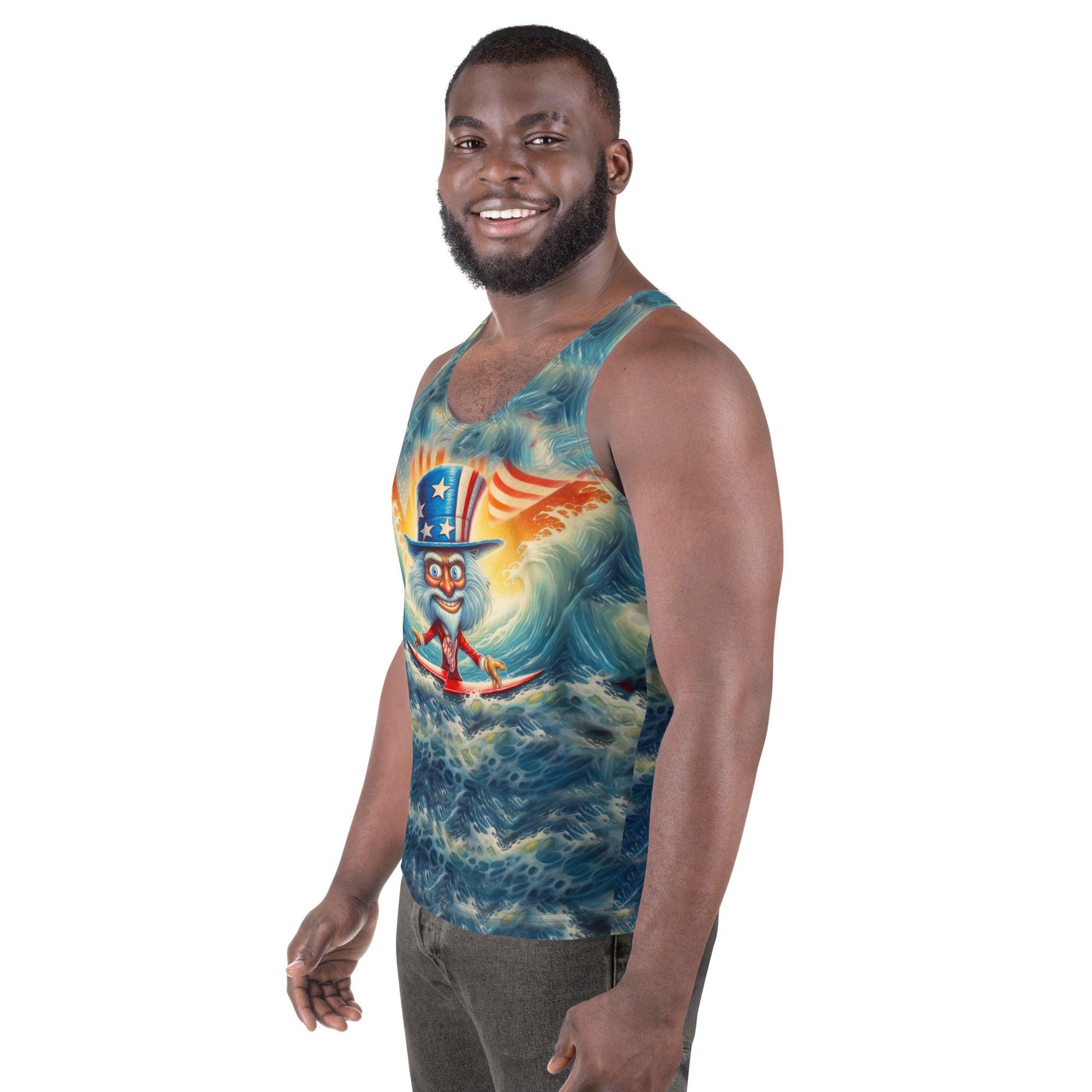 The American Frontier Men's Tank Top - Beyond T-shirts