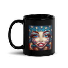 The American Legacy Black Glossy Mug - Beyond T-shirts