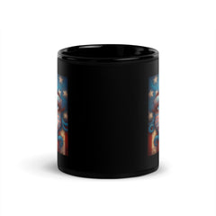 The American Legacy Black Glossy Mug - Beyond T-shirts