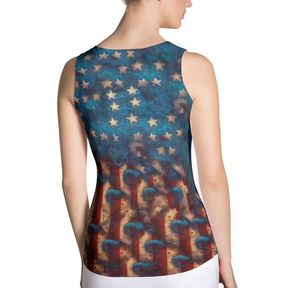 The American Legacy Sublimation Cut & Sew Tank Top - Beyond T-shirts