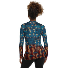 The American Legacy Women's Rash Guard - Beyond T-shirts