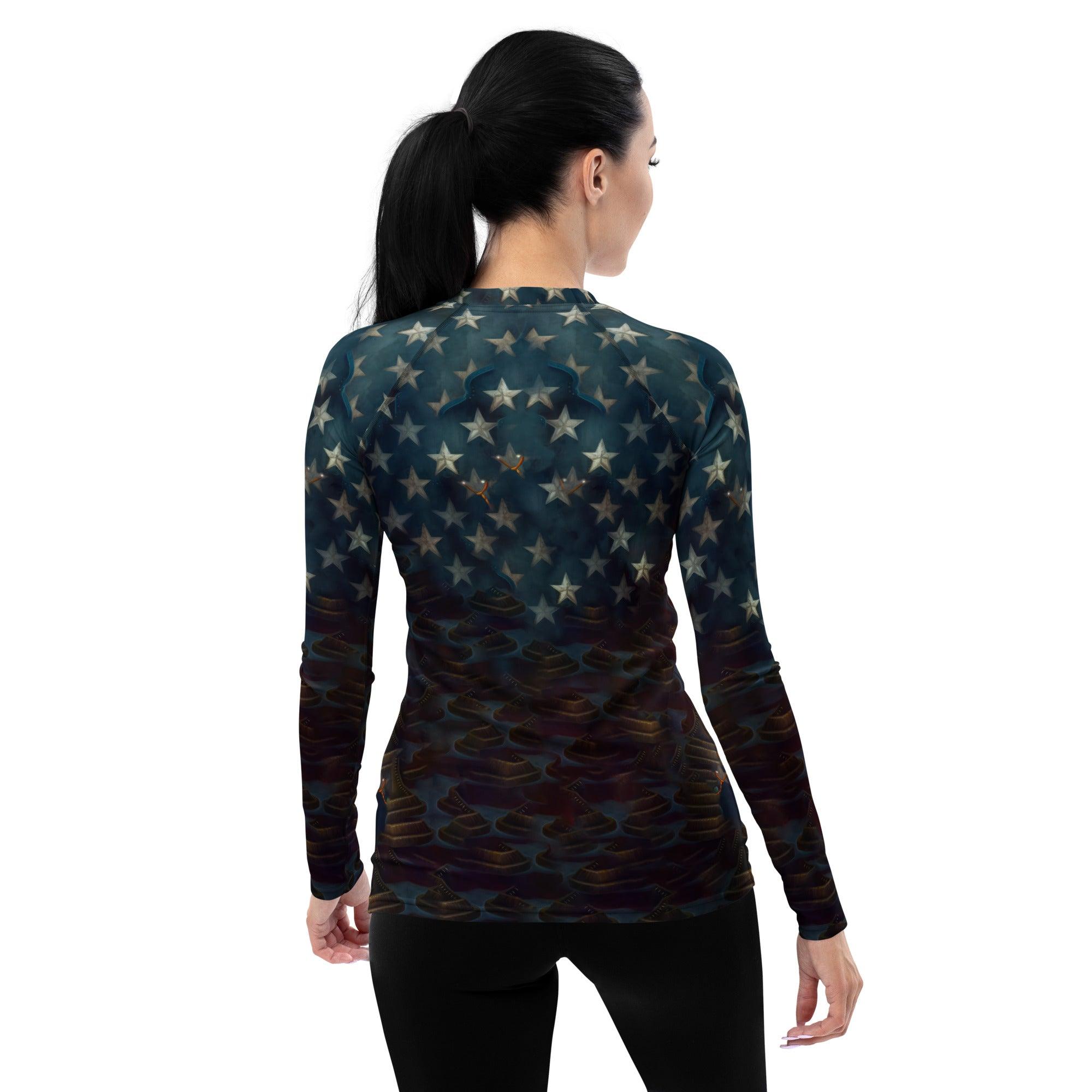 The American Story Women's Rash Guard - Beyond T-shirts