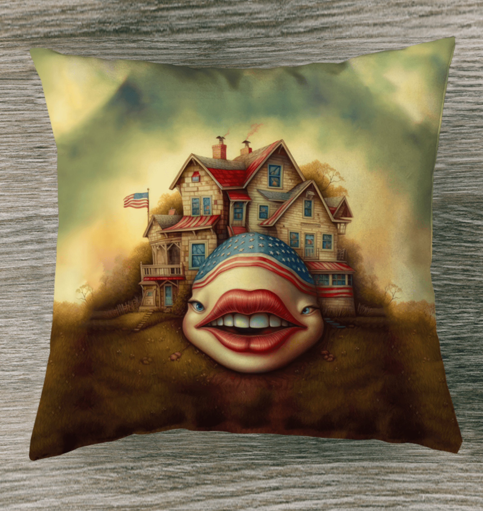 The American Way Indoor Pillow - Beyond T-shirts