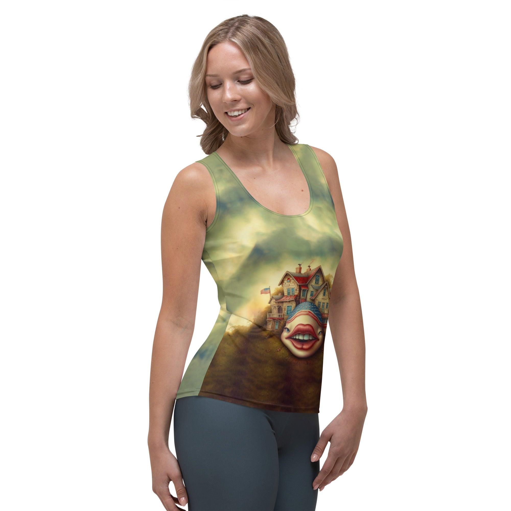 The American Way Sublimation Cut & Sew Tank Top - Beyond T-shirts