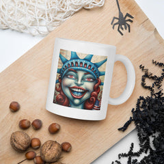 The American Way White Glossy Mug - Beyond T-shirts