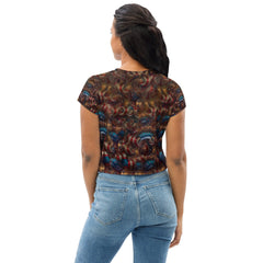 The Great American Outdoors All-Over Print Crop Tee - Beyond T-shirts