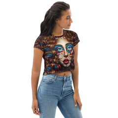 The Great American Outdoors All-Over Print Crop Tee - Beyond T-shirts