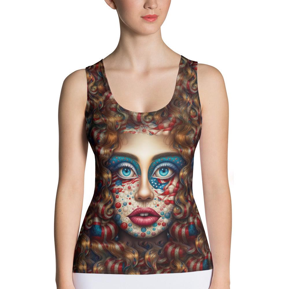 The Great American Outdoors Sublimation Cut & Sew Tank Top - Beyond T-shirts