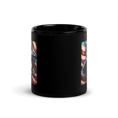 The Spirit Of '76 Black Glossy Mug - Beyond T-shirts