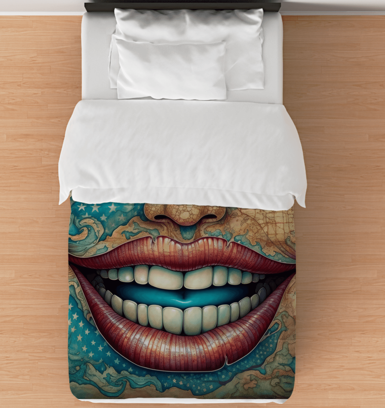 The United States Of Art Duvet Cover - Beyond T-shirts