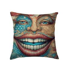 The United States Of Art Indoor Pillow - Beyond T-shirts