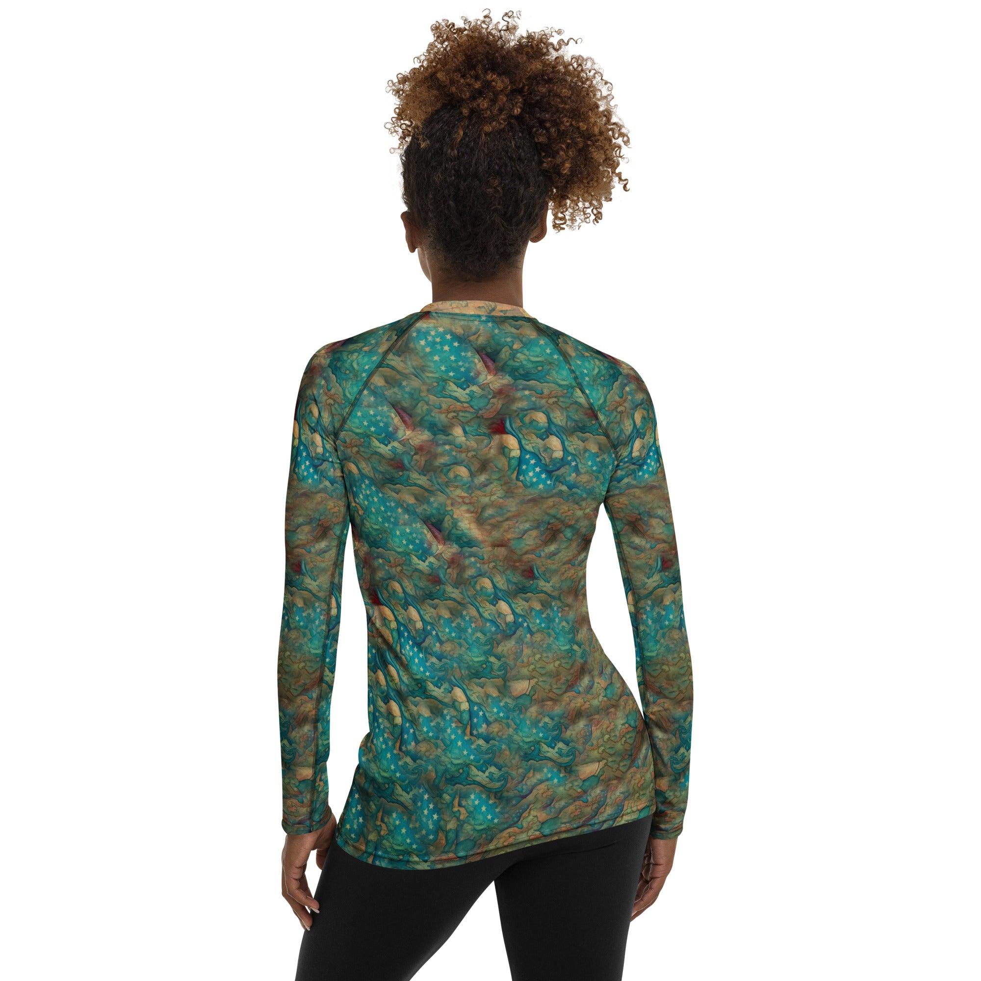 The United States Of Art Women's Rash Guard - Beyond T-shirts