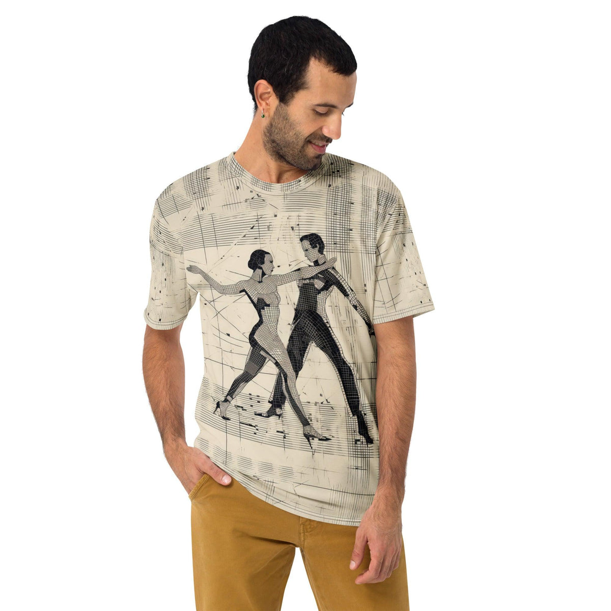 Theatrical Balletic Fashion T-shirt for men in stylish design