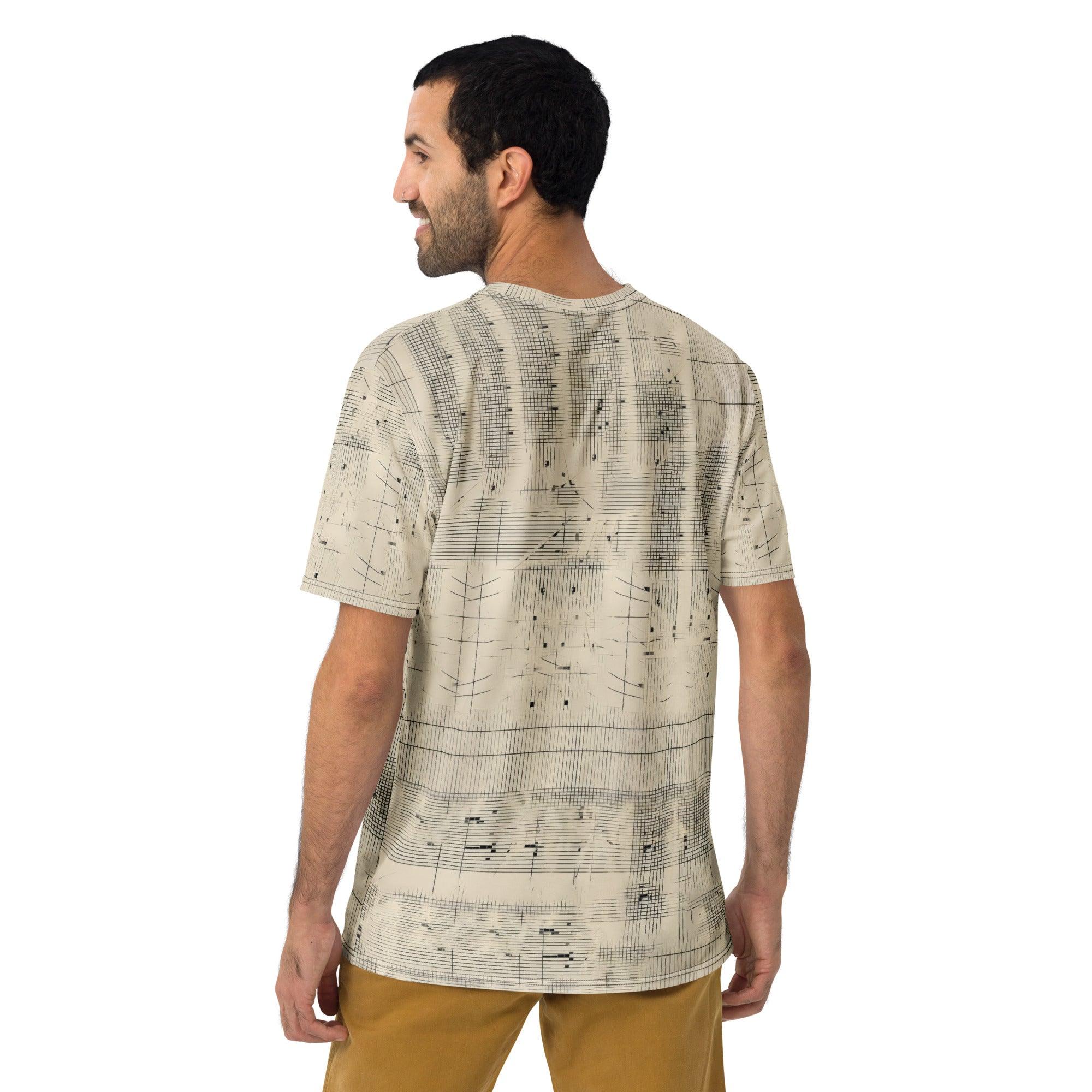 Men's T-shirt with unique balletic and theatrical fashion print