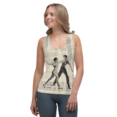 Theatrical Balletic Fashion Sublimation Cut & Sew Tank Top - Beyond T-shirts