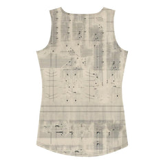 Theatrical Balletic Fashion Sublimation Cut & Sew Tank Top - Beyond T-shirts