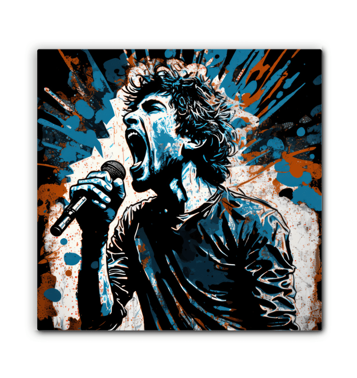 Thrashing, smashing, never ending wrapped canvas - Beyond T-shirts
