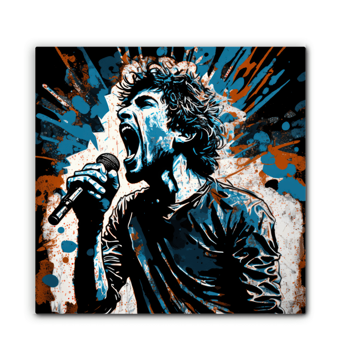 Thrashing, smashing, never ending wrapped canvas - Beyond T-shirts