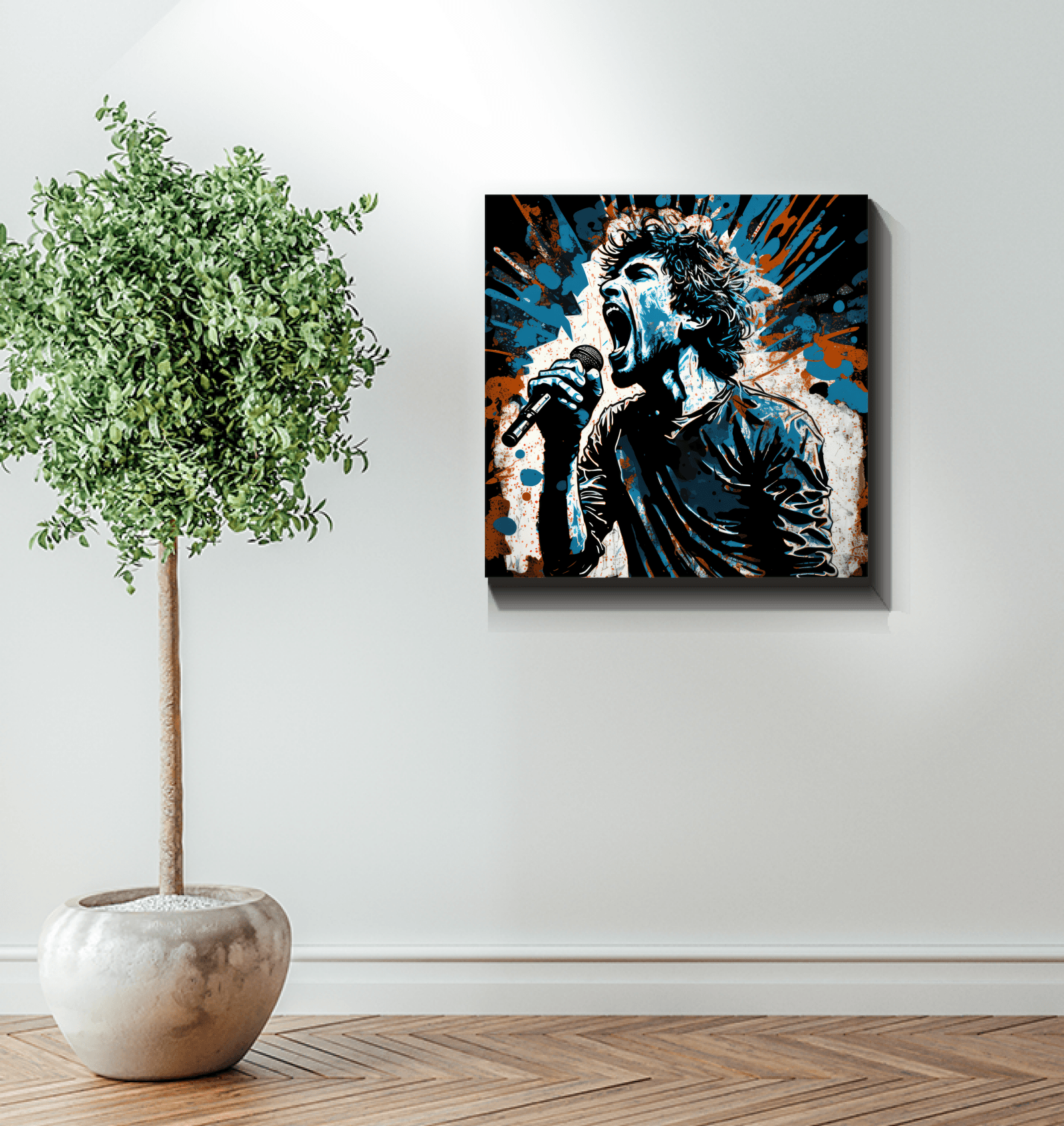Thrashing, smashing, never ending wrapped canvas - Beyond T-shirts