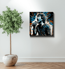 Thrashing, smashing, never ending wrapped canvas - Beyond T-shirts