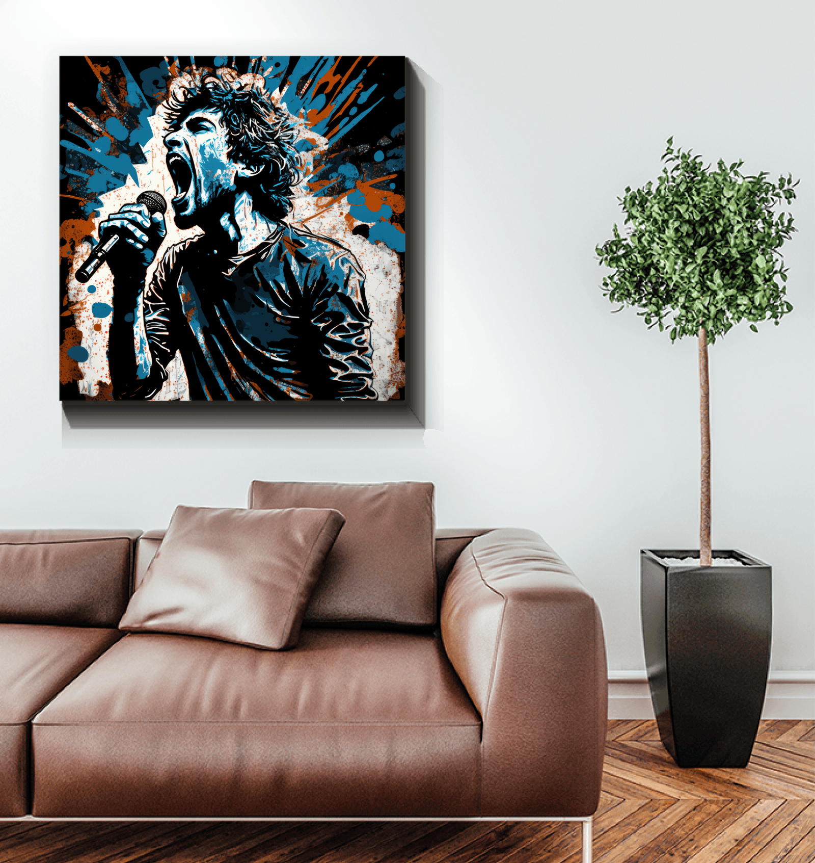 Thrashing, smashing, never ending wrapped canvas - Beyond T-shirts