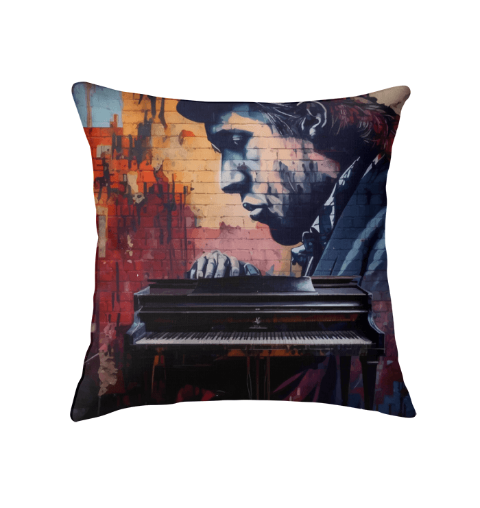 Ticklin' the Piano Indoor Pillow - Beyond T-shirts
