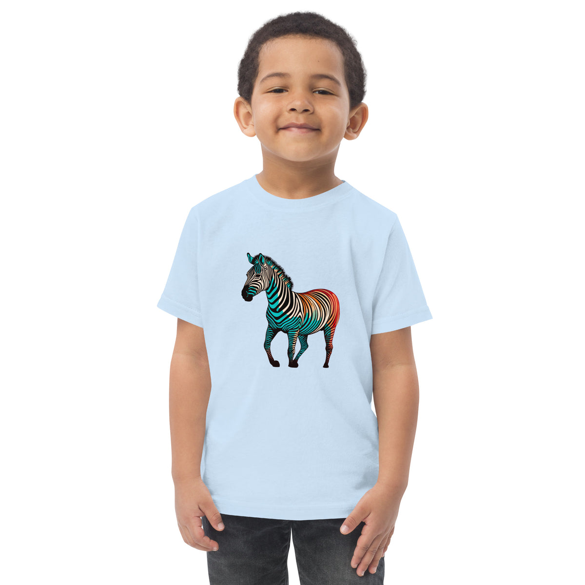 Zebra’s Zenful Zigzags Toddler T-Shirt