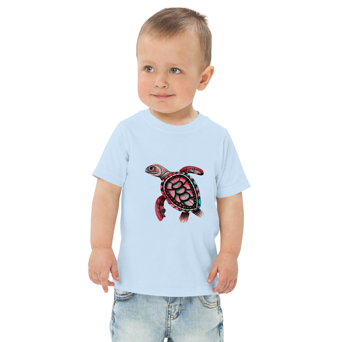 Tranquil Turtle Travels Toddler T-Shirt