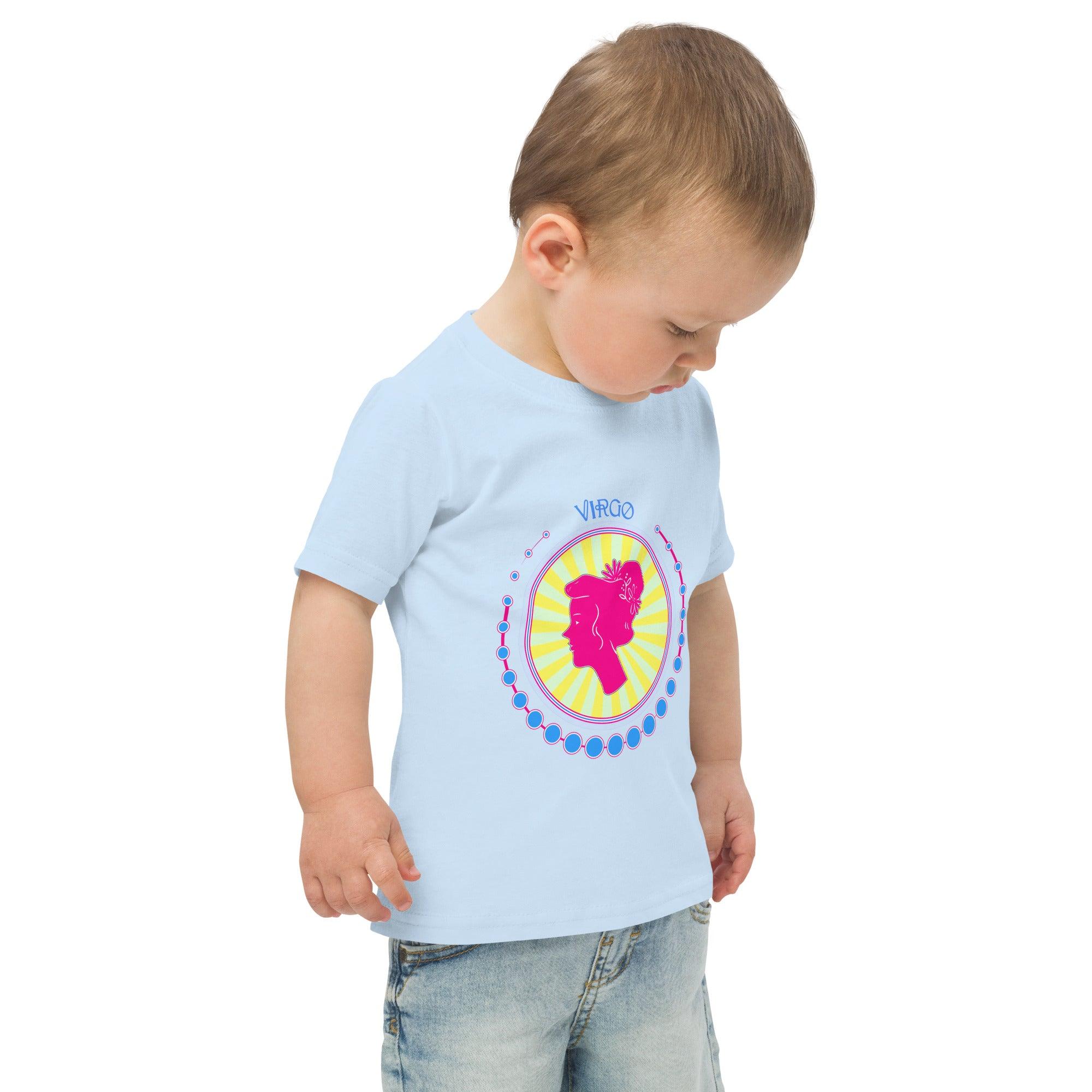 Celestial Zodiac Toddler Jersey T-Shirt - Beyond T-shirts