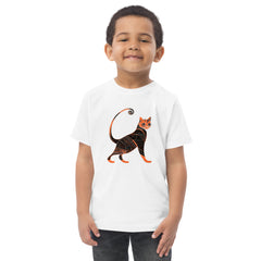 Whiskered Window Watcher Toddler T-Shirt