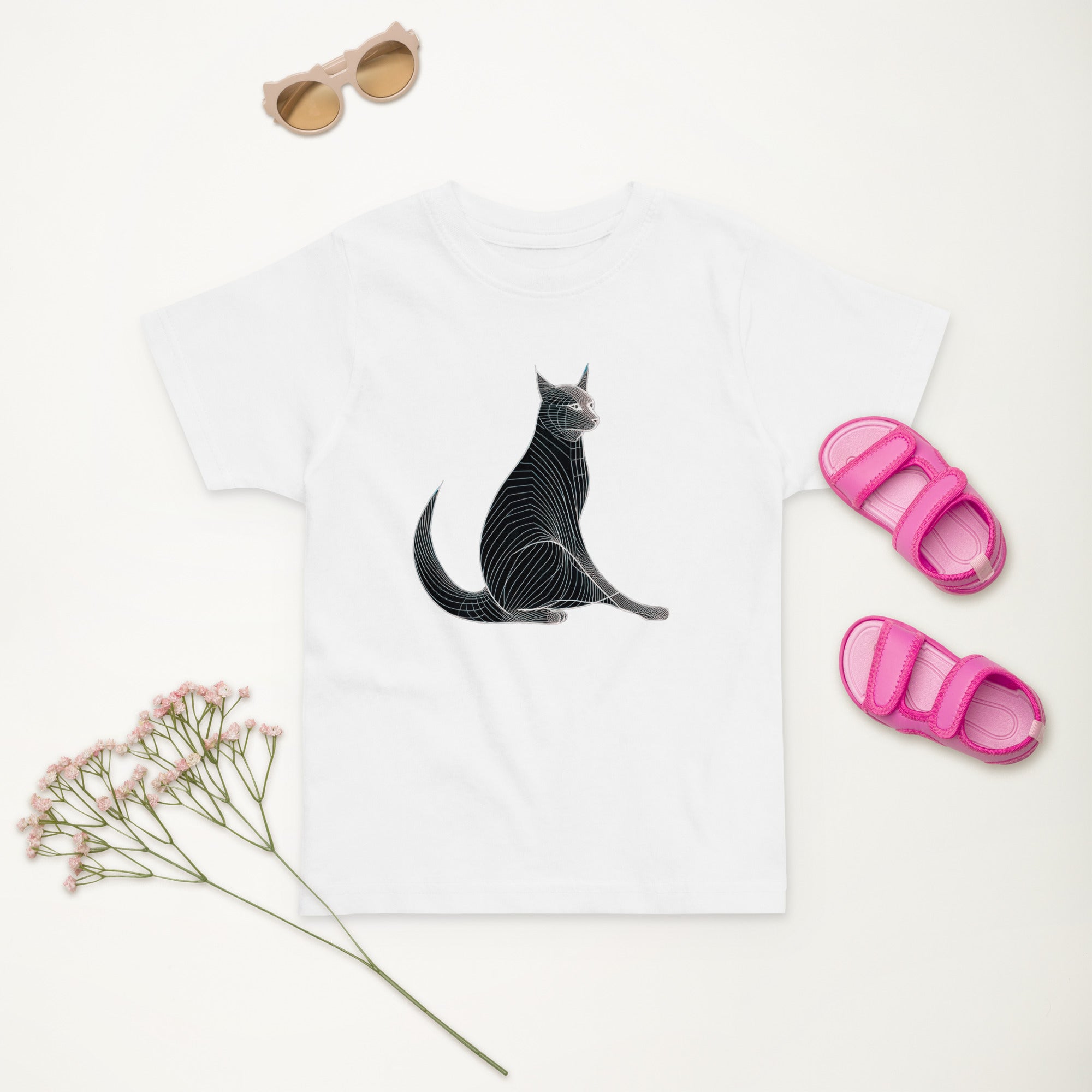 Playful Paws And Whiskers Toddler T-Shirt