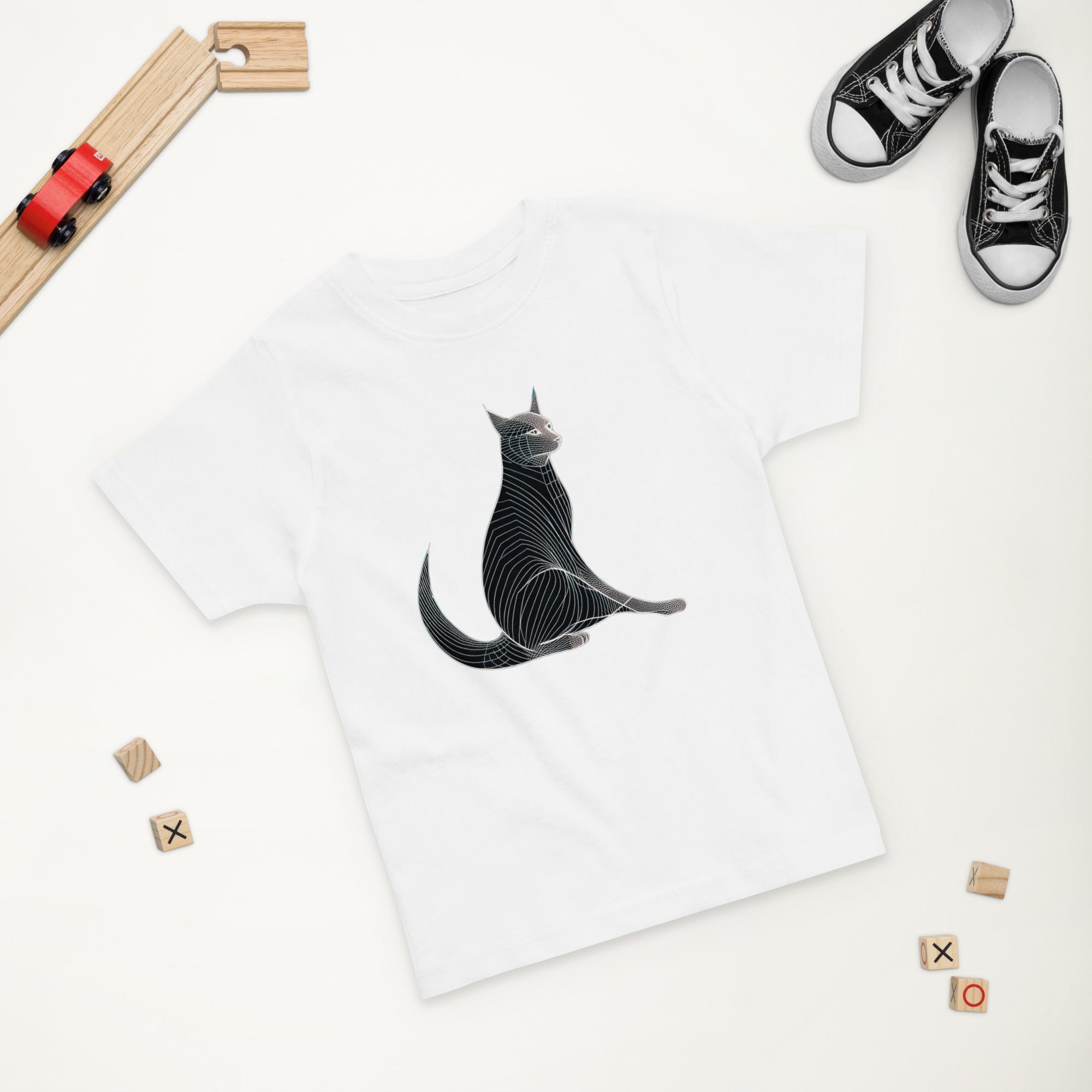 Playful Paws And Whiskers Toddler T-Shirt